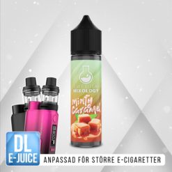 Swedish Mixology E-cigarett Vape E-juice Shortfill Minty Caramel - Mint karamell