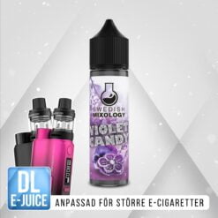 Swedish Mixology Violet Candy Shortfill E-juice Viol godis