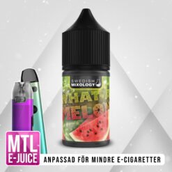 Swedish Mixology Whatamelon Vattenmelon MTL E-juice Shortfill