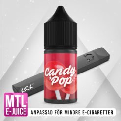 Swedish Mixology Candy Pop Körsbär Hallon Jordgubb Vape E-cigarett MTL E-juice Shortfill