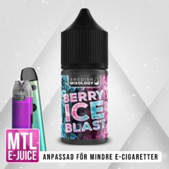 Swedish Mixology Berry Ice Blast Skogsbär Mentol Vape E-cigarett MTL E-juice Shortfill