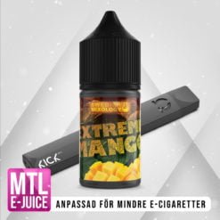 Swedish Mixology Extreme Mango Vape E-cigarett MTL E-juice Shortfill