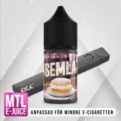 Swedish Mixology Fika Semla Vape E-cigarett MTL E-juice Shortfill