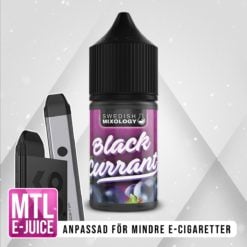Swedish Mixology Black Currant Svarta Vinbär Vape E-cigarett MTL E-juice Shortfill
