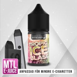 Swedish Mixology Tropic Ice Blast Tropisk Mango Litchi Vape E-cigarett MTL E-juice Shortfill